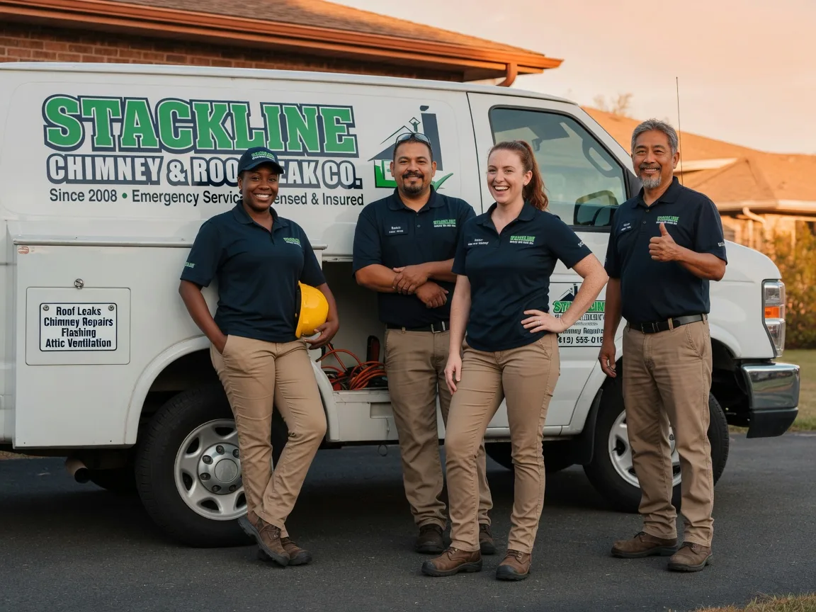 Chimney flashing repair company in Little Birch, WV